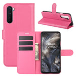 Per OnePlus Nord Litchi Texture Custodia protettiva a vibrazione orizzontale con supporto, slot per schede e portafoglio, For OnePlus Nord