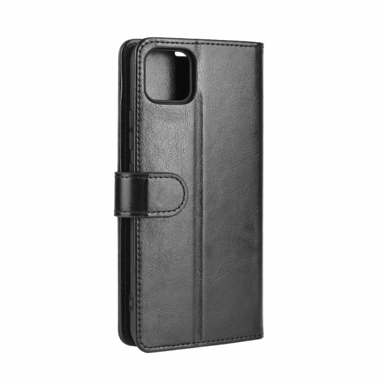 Per OPPO Realme C11 R64 Texture Custodia protettiva a vibrazione orizzontale singola con supporto e slot per schede e portafogli e cornice per foto, For OPPO Realme C11