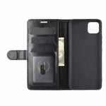 Per OPPO Realme C11 R64 Texture Custodia protettiva a vibrazione orizzontale singola con supporto e slot per schede e portafogli e cornice per foto, For OPPO Realme C11