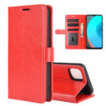Per OPPO Realme C11 R64 Texture Custodia protettiva a vibrazione orizzontale singola con supporto e slot per schede e portafogli e cornice per foto, For OPPO Realme C11