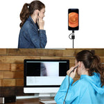 Otoscopio digitale USB HD 3 in 1 con cavo 2 metri