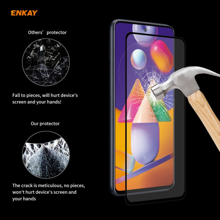 Pellicola vetro temperato 0.26mm per Samsung Galaxy M31s