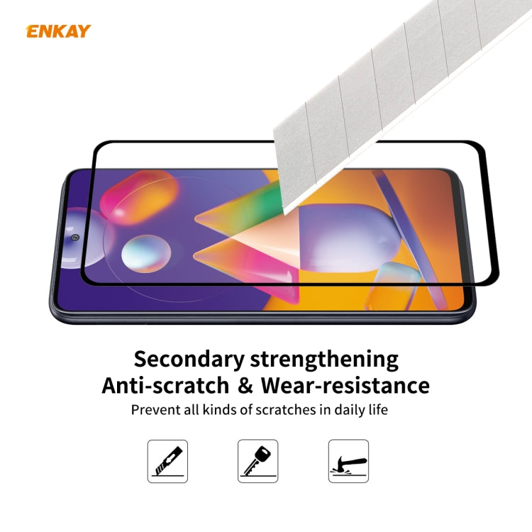 Pellicola vetro temperato 0.26mm per Samsung Galaxy M31s