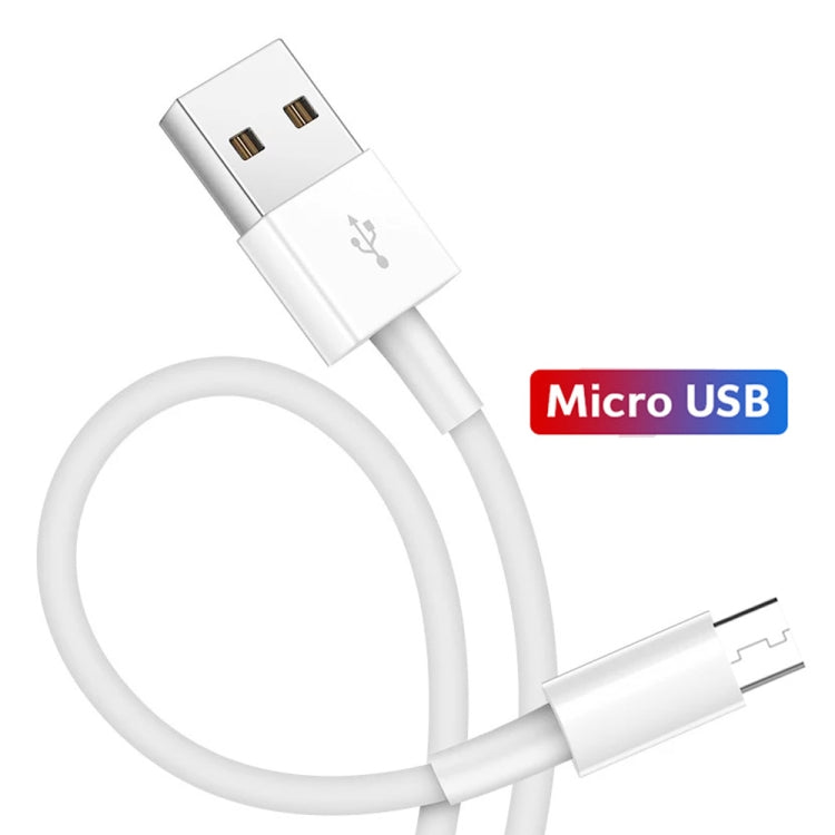 Caricabatteria auto doppio USB QC3.0 con cavo Micro USB 1m