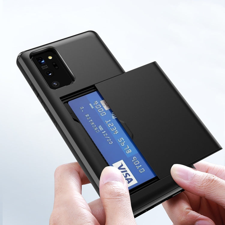 Custodia protettiva per Samsung Note20 con slot carte