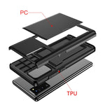 Custodia protettiva per Samsung Note20 con slot carte