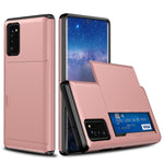 Custodia protettiva per Samsung Note20 con slot carte