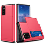 Custodia protettiva per Samsung Note20 con slot carte