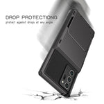 Custodia protettiva Samsung Galaxy Note20 con slot carte