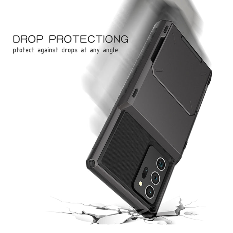 Custodia protettiva Samsung Galaxy Note20 con slot carte