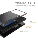 Custodia protettiva Samsung Galaxy Note20 con slot carte