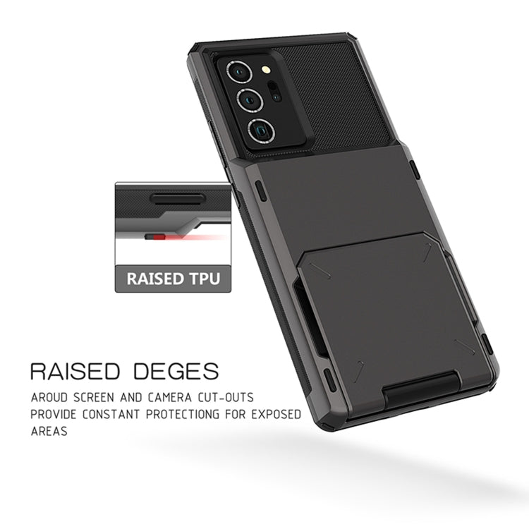 Custodia protettiva Samsung Galaxy Note20 con slot carte
