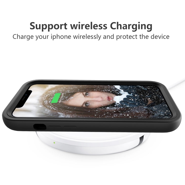 Per iPhone 12 Pro / 12 Max Wave Pattern 3 in 1 Custodia protettiva antiurto in silicone + PC, For iPhone 12 / 12 Pro