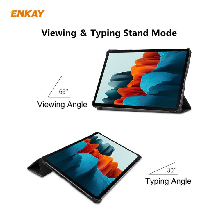 Custodia in pelle PU con supporto per Samsung Galaxy Tab S7 S8