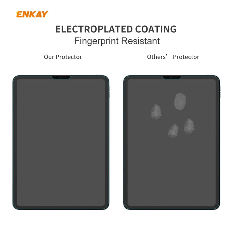 Vetro temperato ENKAY per iPad Pro 11 (2018-2022) 2 pezzi