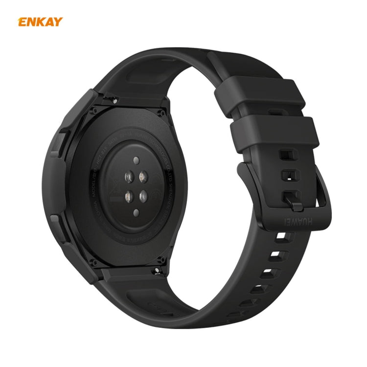 Custodia PC e pellicola vetro temperato per Huawei Watch GT 2e 46
