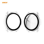 Custodia PC e pellicola vetro temperato per Huawei Watch GT 2e 46