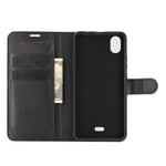 Per WIKO Y61 Litchi Texture Custodia protettiva a vibrazione orizzontale con supporto, slot per schede e portafoglio, For WIKO Y61