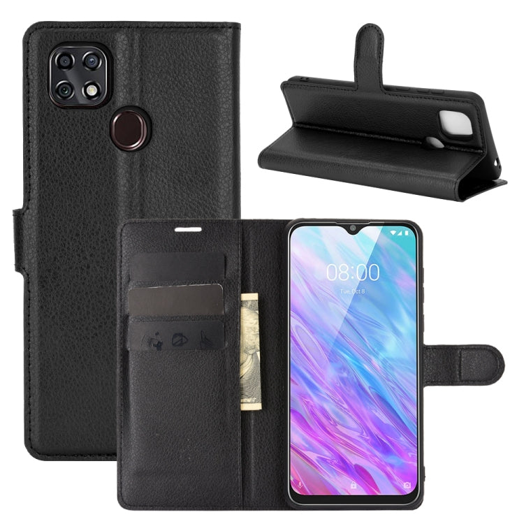 Per ZTE Blade 10 Smart/Blade 20 Litchi Texture Custodia protettiva a vibrazione orizzontale con supporto e slot per schede e portafoglio, For ZTE Blade 10 Smart/Blade 20