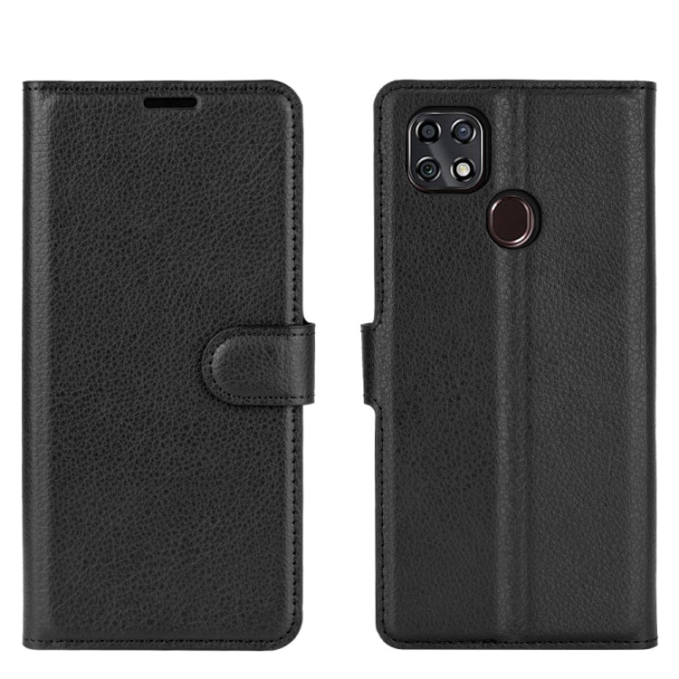 Per ZTE Blade 10 Smart/Blade 20 Litchi Texture Custodia protettiva a vibrazione orizzontale con supporto e slot per schede e portafoglio, For ZTE Blade 10 Smart/Blade 20