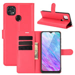 Per ZTE Blade 10 Smart/Blade 20 Litchi Texture Custodia protettiva a vibrazione orizzontale con supporto e slot per schede e portafoglio, For ZTE Blade 10 Smart/Blade 20