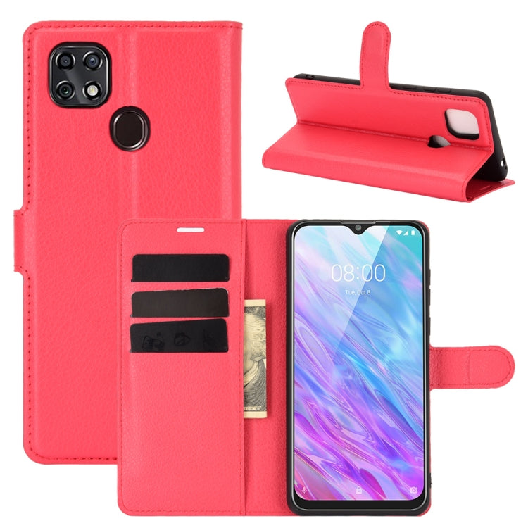 Per ZTE Blade 10 Smart/Blade 20 Litchi Texture Custodia protettiva a vibrazione orizzontale con supporto e slot per schede e portafoglio, For ZTE Blade 10 Smart/Blade 20