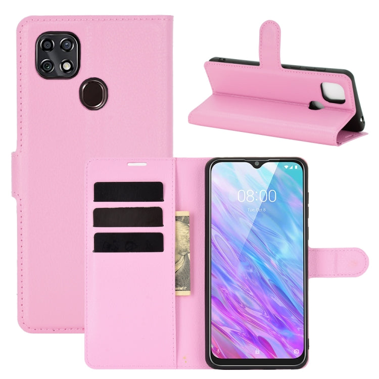 Per ZTE Blade 10 Smart/Blade 20 Litchi Texture Custodia protettiva a vibrazione orizzontale con supporto e slot per schede e portafoglio, For ZTE Blade 10 Smart/Blade 20