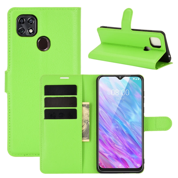 Per ZTE Blade 10 Smart/Blade 20 Litchi Texture Custodia protettiva a vibrazione orizzontale con supporto e slot per schede e portafoglio, For ZTE Blade 10 Smart/Blade 20