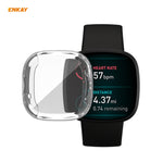 Custodia TPU trasparente per Fitbit Versa 3 e Fitbit Sense