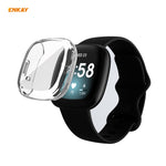 Custodia TPU trasparente per Fitbit Versa 3 e Fitbit Sense