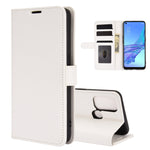 Per OPPO A53 2020/OPPO A32 2020 R64 Texture Custodia protettiva a vibrazione singola orizzontale con supporto e slot per schede e portafoglio e cornice per foto, For OPPO A53 2020