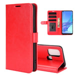 Per OPPO A53 2020/OPPO A32 2020 R64 Texture Custodia protettiva a vibrazione singola orizzontale con supporto e slot per schede e portafoglio e cornice per foto, For OPPO A53 2020