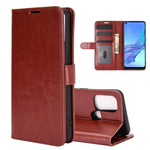 Per OPPO A53 2020/OPPO A32 2020 R64 Texture Custodia protettiva a vibrazione singola orizzontale con supporto e slot per schede e portafoglio e cornice per foto, For OPPO A53 2020