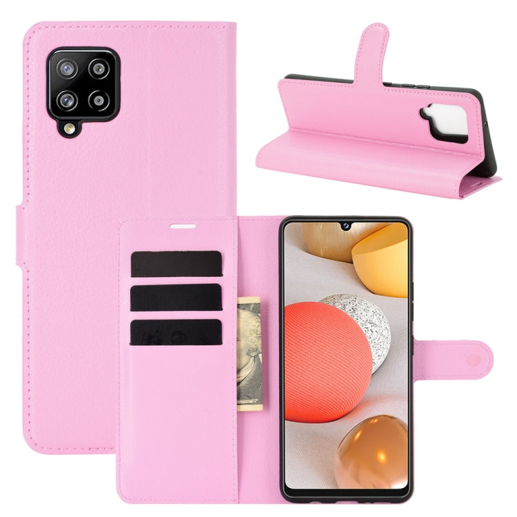 Custodia portafoglio Samsung Galaxy A42 5G con supporto
