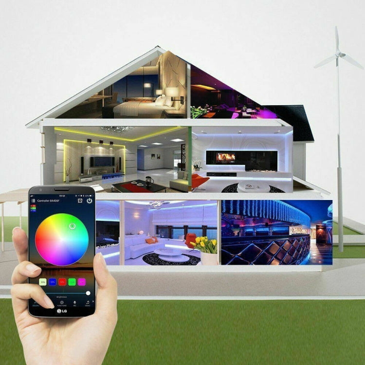 Kit alimentazione WiFi con striscia LED RGB 5M 5050