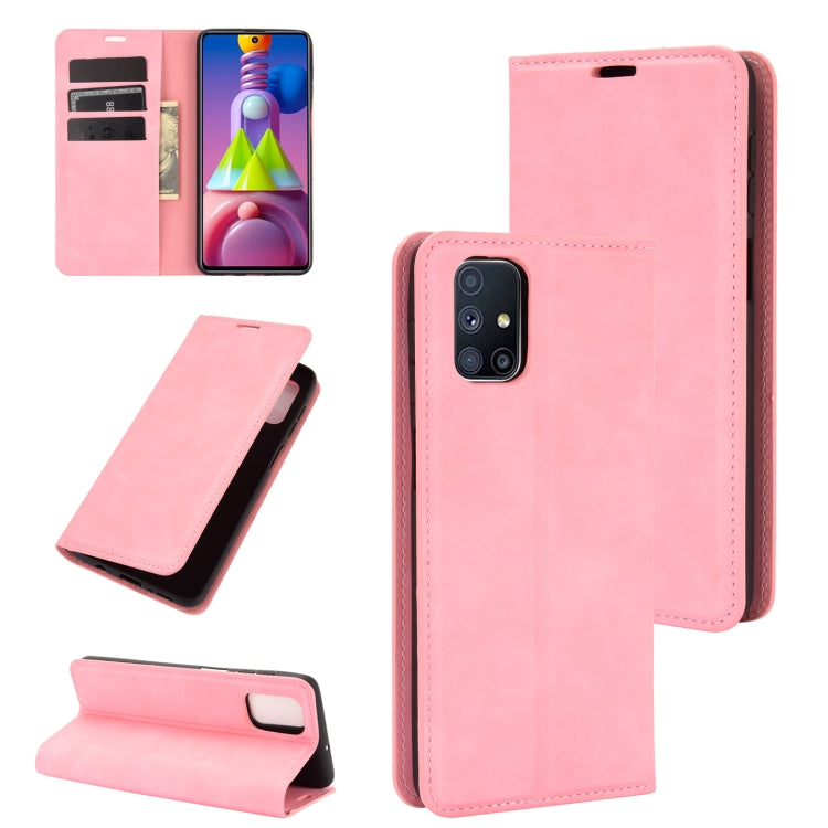 Custodia portafoglio in pelle per Samsung Galaxy M51