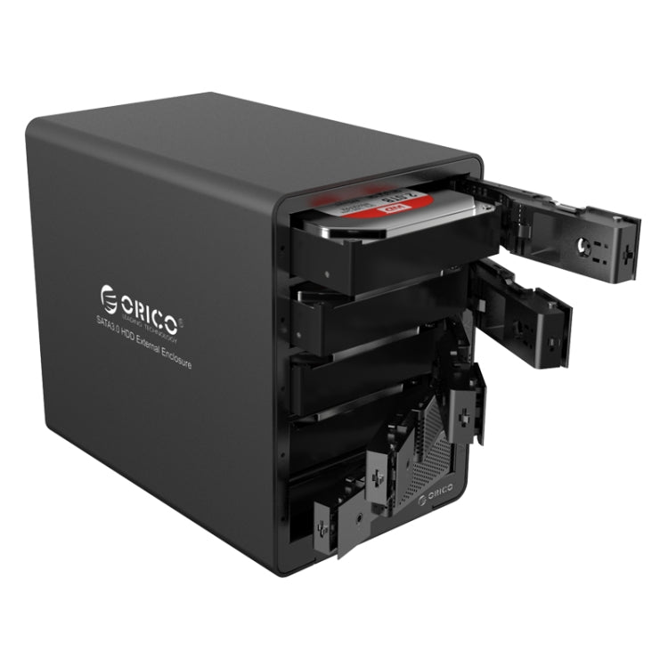 Custodia per disco rigido esterno 3,5 pollici ORICO 9558RU3-V1-BK