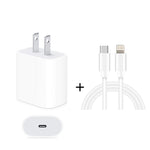 Caricatore da viaggio USB-C PD 20W con cavo dati da 1 m