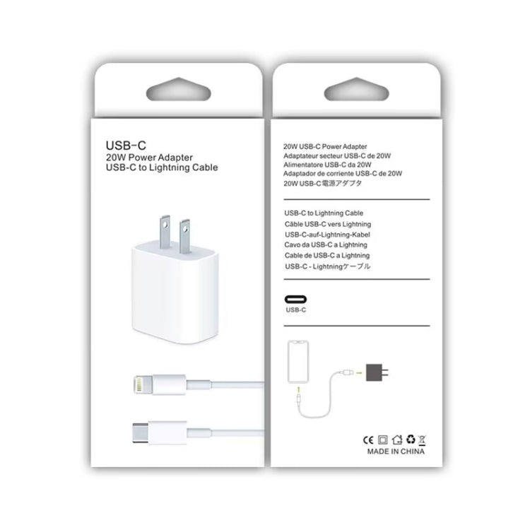 Caricatore da viaggio USB-C PD 20W con cavo dati da 1 m - immagine 12