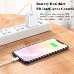 Caricatore da viaggio USB-C PD 20W con cavo dati da 1 m - immagine 9