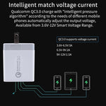 Caricabatterie rapido 30W USB QC 3.0 con cavo Micro USB 1m