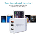 Caricabatterie rapido 30W USB QC 3.0 con cavo Micro USB 1m