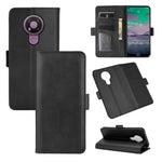 Per Nokia 3.4 Custodia in pelle a vibrazione orizzontale con fibbia magnetica a doppio lato con supporto, slot per schede e portafoglio, For Nokia 3.4