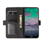 Per Nokia 3.4 Custodia in pelle a vibrazione orizzontale con fibbia magnetica a doppio lato con supporto, slot per schede e portafoglio, For Nokia 3.4