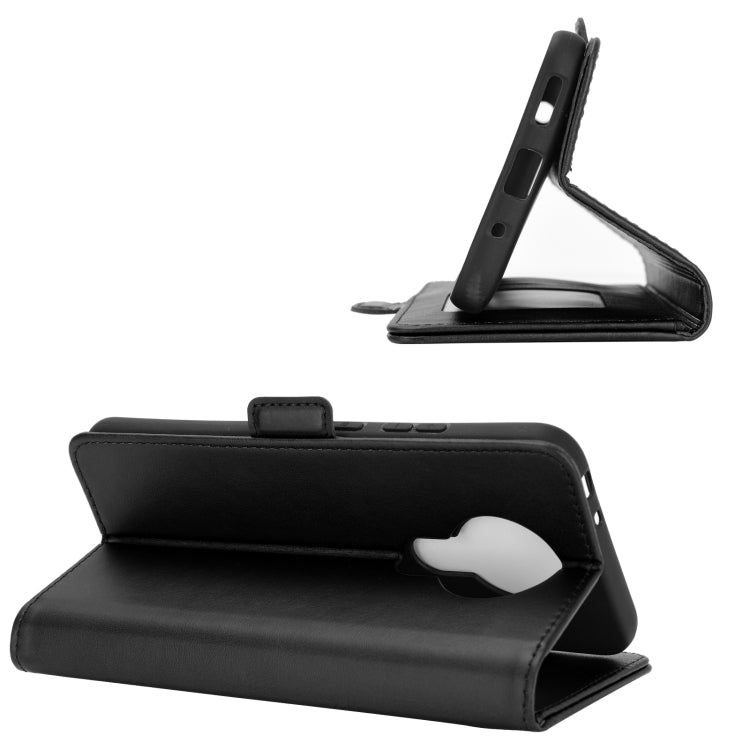 Per Nokia 3.4 Custodia in pelle a vibrazione orizzontale con fibbia magnetica a doppio lato con supporto, slot per schede e portafoglio, For Nokia 3.4
