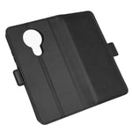 Per Nokia 3.4 Custodia in pelle a vibrazione orizzontale con fibbia magnetica a doppio lato con supporto, slot per schede e portafoglio, For Nokia 3.4
