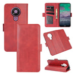 Per Nokia 3.4 Custodia in pelle a vibrazione orizzontale con fibbia magnetica a doppio lato con supporto, slot per schede e portafoglio, For Nokia 3.4