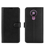 Per Nokia 3.4 Litchi Texture Custodia protettiva a vibrazione orizzontale con supporto, slot per schede e portafoglio, For Nokia 3.4