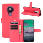 Per Nokia 3.4 Litchi Texture Custodia protettiva a vibrazione orizzontale con supporto, slot per schede e portafoglio, For Nokia 3.4