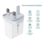 Cavo USB-C 2 in 1 con caricatore QC 3.0 da 30 W, 1 m - immagine 8